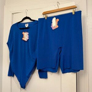 BNWT Matching Set Bodysuit and Shorts by YITTY